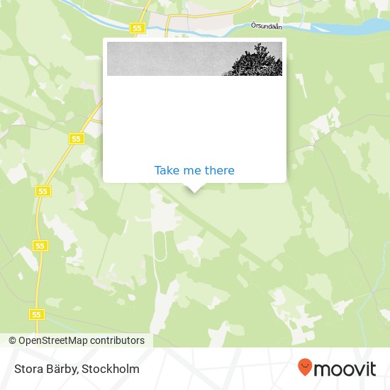 Stora Bärby map