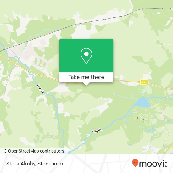 Stora Almby map