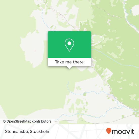 Stönnansbo map