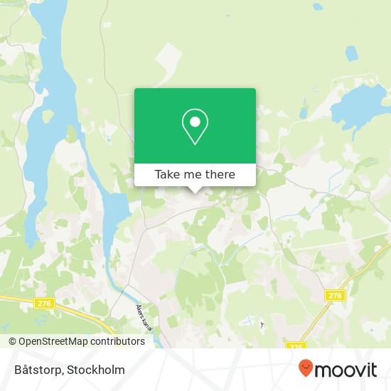 Båtstorp map