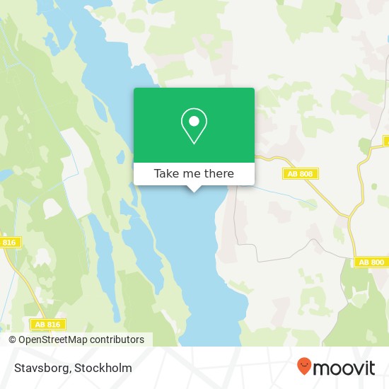 Stavsborg map