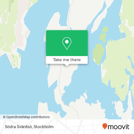 Södra Svärdsö map