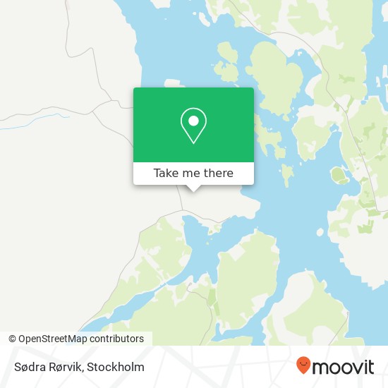 Sødra Rørvik map