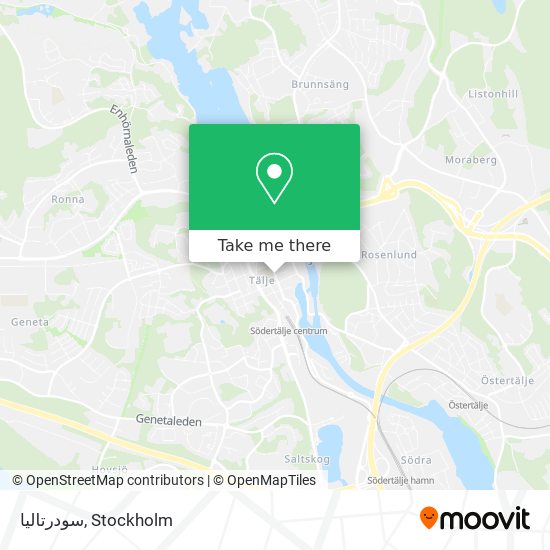 سودرتاليا map