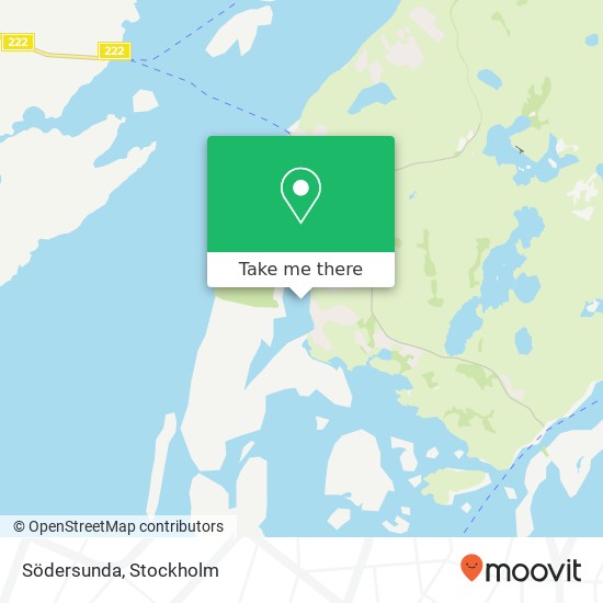 Södersunda map