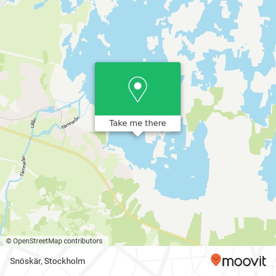 Snöskär map