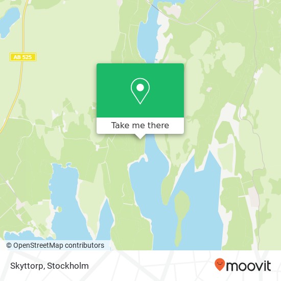 Skyttorp map