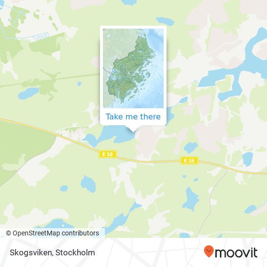 Skogsviken map