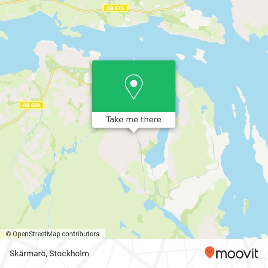 Skärmarö map