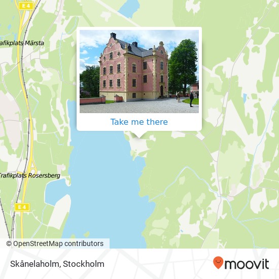 Skånelaholm map