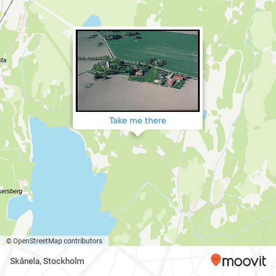 Skånela map