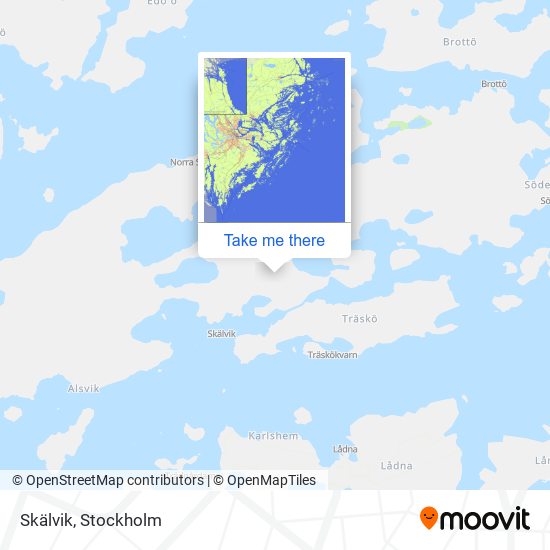 Skälvik map