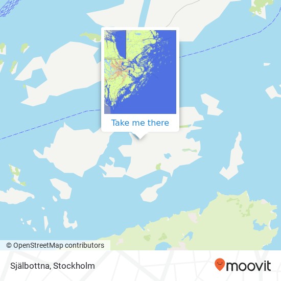 Själbottna map