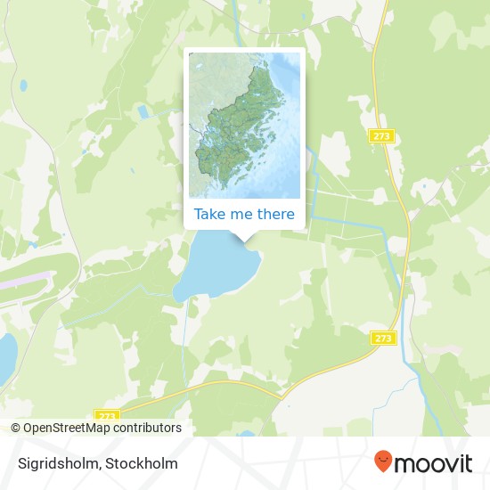 Sigridsholm map