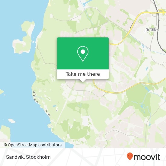 Sandvik map