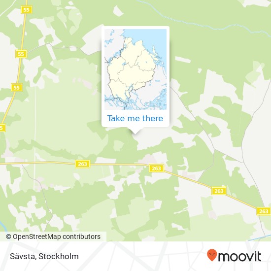 Sävsta map