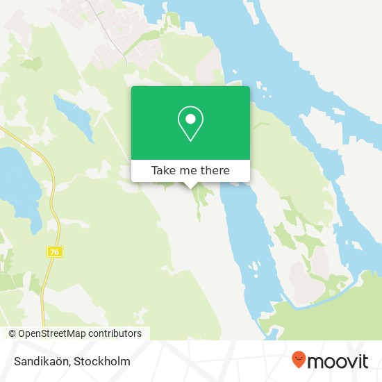 Sandikaön map