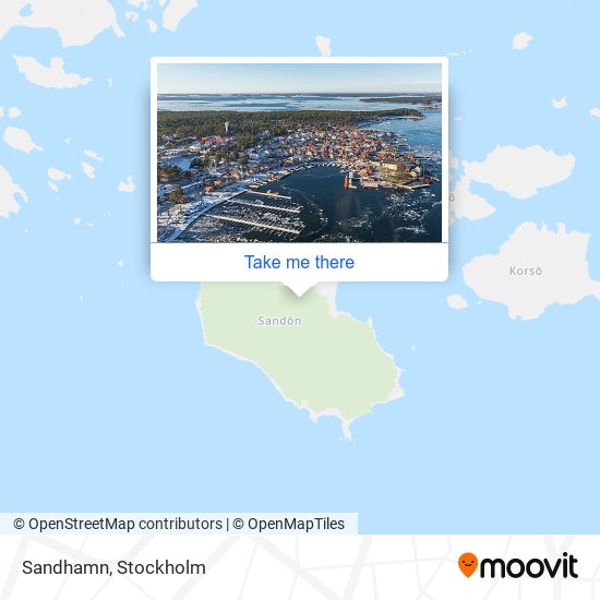 Sandhamn map