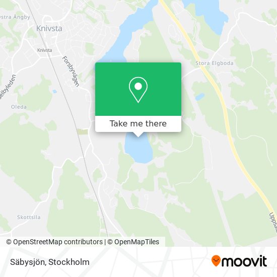 Säbysjön map