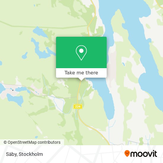 Säby map