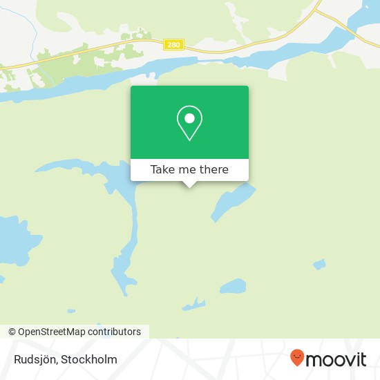 Rudsjön map