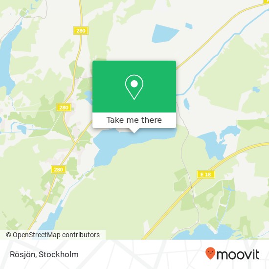 Rösjön map