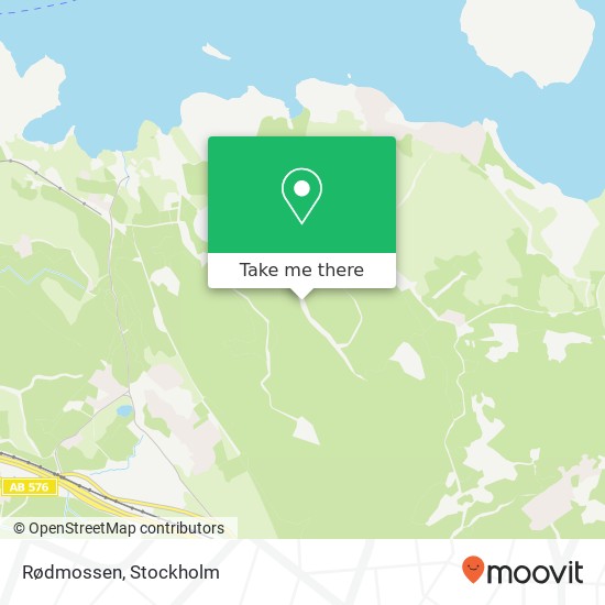 Rødmossen map