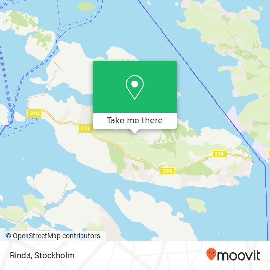 Rindø map