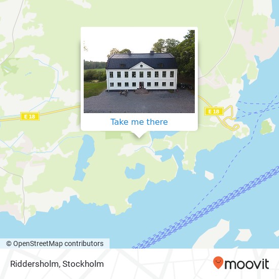 Riddersholm map