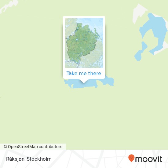 Råksjøn map