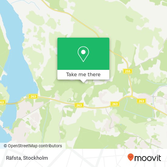 Räfsta map