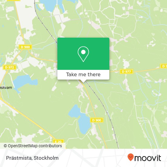 Prästmista map