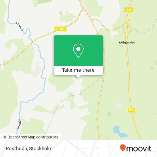 Postboda map