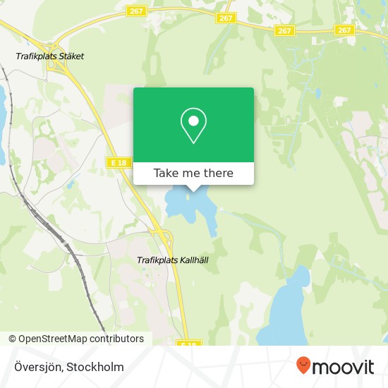 Översjön map