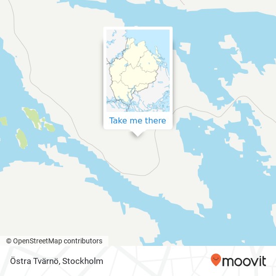 Östra Tvärnö map