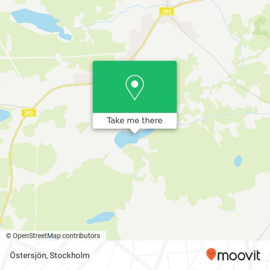 Östersjön map