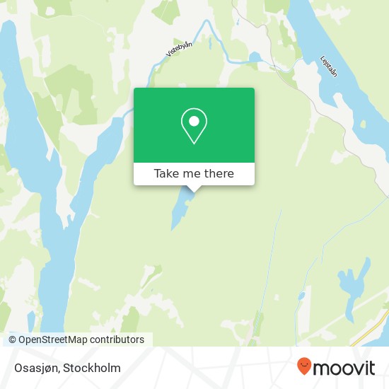 Osasjøn map