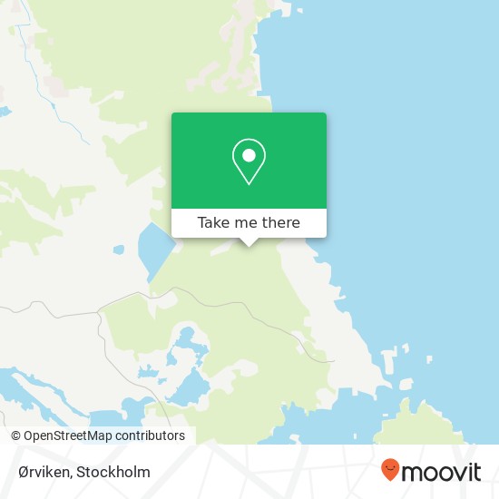 Ørviken map