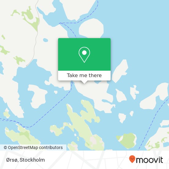 Ørsø map