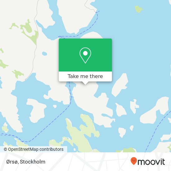 Ørsø map