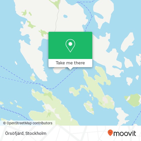 Örsöfjärd map