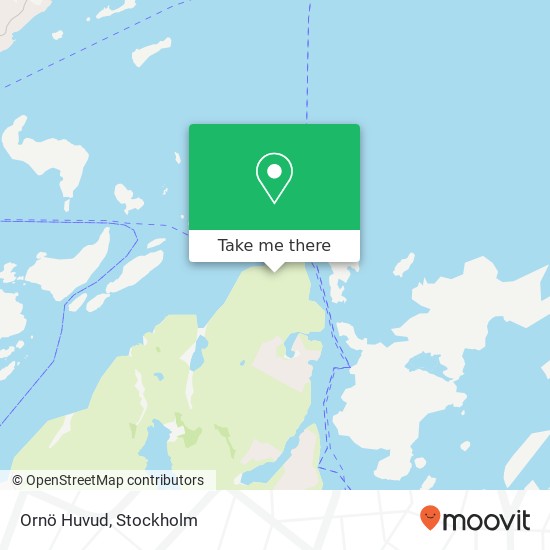 Ornö Huvud map