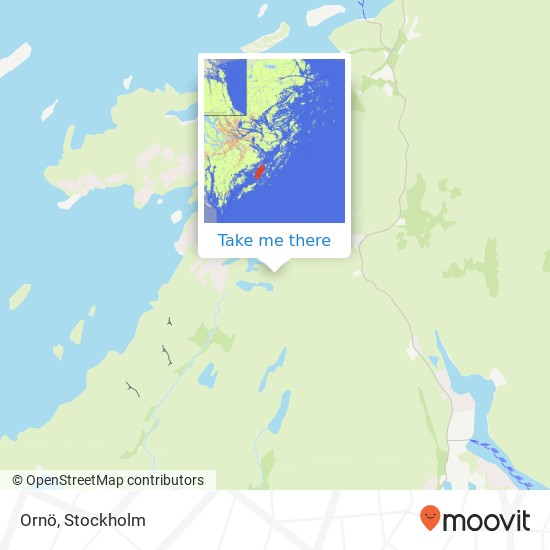 Ornö map