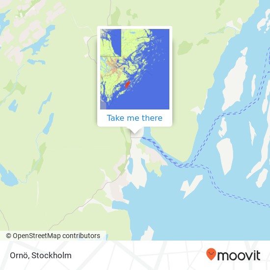 Ornö map