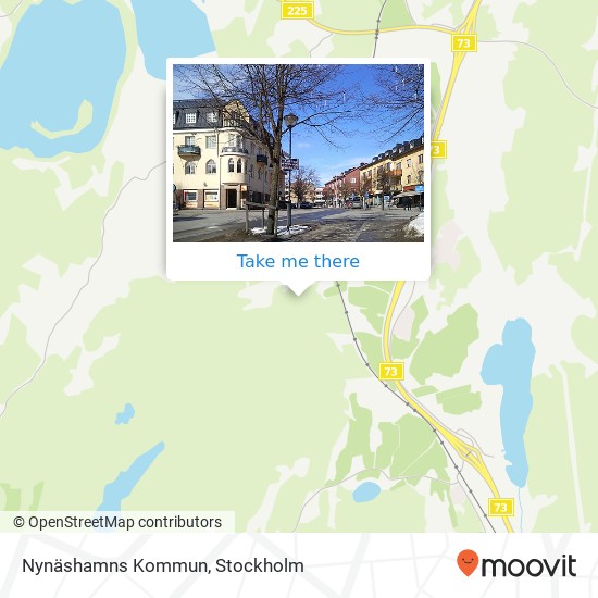 Nynäshamns Kommun map