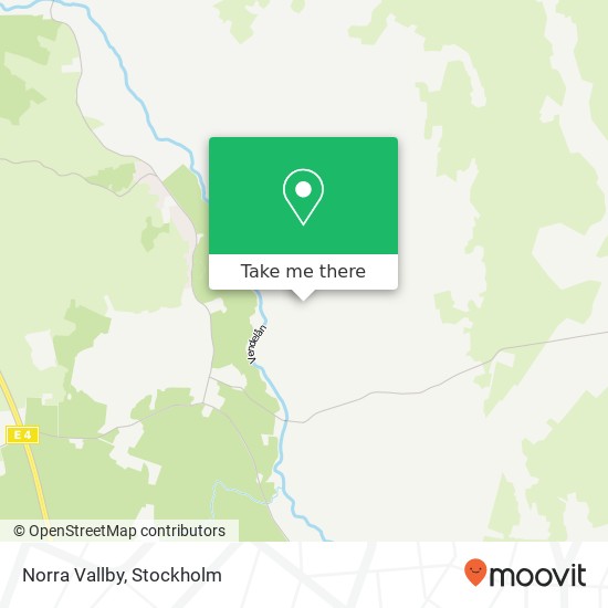 Norra Vallby map