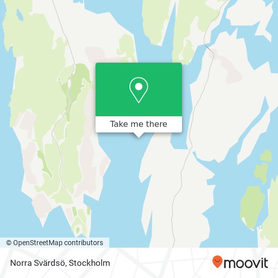Norra Svärdsö map