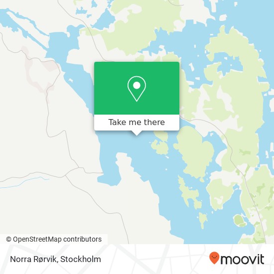 Norra Rørvik map