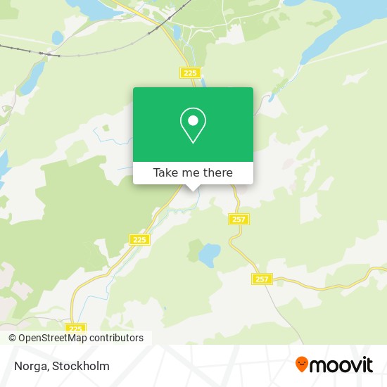 Norga map