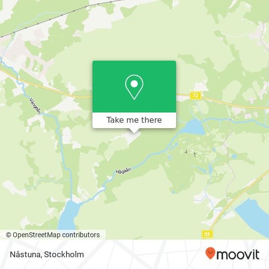 Nåstuna map